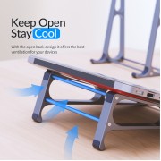 ORICO βάση για laptop MA15, 11-17.4", μεταλλική, γκρι