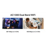 MERCUSYS ασύρματος USB αντάπτορας δικτύου MA30H, AC1300, Dual Band, V.2.0