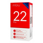MEIZU smartphone Mblu 22 Pro, 6.79", 8/256GB, 5000mAh, μαύρο