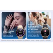 MIBRO smartwatch Lite 3 με 2x λουράκια, heart rate, 1.3" AMOLED, 2 ATM, γκρι/καφέ