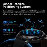 MIBRO smartwatch Lite 3 Pro με 2x λουράκια, heart rate, 1.32" AMOLED, GPS, 5 ATM, γκρι/καφέ