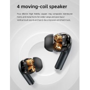 MIBRO earphones με θήκη φόρτισης M1, TWS, ENC, 25/350mAh, μπλε