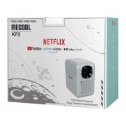 MECOOL smart βιντεοπροβολέας KP2, 1080p FHD, 600 ANSI, Wi-Fi, λευκός