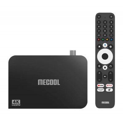 MECOOL TV Box KT2 με ψηφιακό δέκτη DVB-T2, 4K, 2/32GB, WiFi, Google/Netflix πιστοποίηση, Android 11