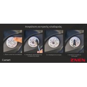 ZNEN ηλεκτρικό μηχανάκι Comet, 2000W, 60V 20Ah, μαύρο