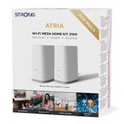 STRONG WiFi Mesh Home Kit ATRIA 2100, 2100Mbps Dual Band, 2τμχ