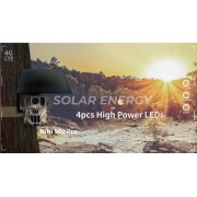 SUNTEK smart ηλιακή κάμερα κυνηγού Mini 900 Pro, PIR, 4G, 30MP/2K, SD, IP65