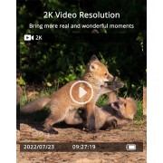 SUNTEK smart ηλιακή κάμερα κυνηγού Mini 900 Pro, PIR, 4G, 30MP/2K, SD, IP65