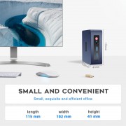 BEELINK mini PC Mini S, Intel CPU N5095, 8GB, 256GB SSD, Windows 11 Pro