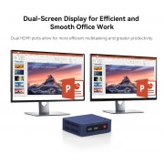 BEELINK mini PC Mini S13, Intel N150, 16GB, 512GB M.2, Windows 11 Pro