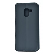 POWERTECH Θήκη Slim Leather για Samsung A5 2018, γκρι