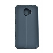 POWERTECH Θήκη Slim Leather για Samsung J4 2018, γκρι