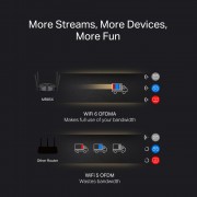 MERCUSYS router MR85X, Wi-Fi 6, 3Gbps AX3000, Dual Band