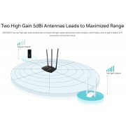 MERCUSYS ασύρματος USB αντάπτορας δικτύου MW300UH, 300Mbps, Ver. 1