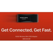 MERCUSYS ασύρματος USB αντάπτορας δικτύου MW300UM, 300Mbps, Ver. 3