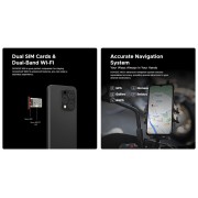 DOOGEE smartphone N55, 6.56", 4/128GB, 5150mAh, μαύρο