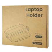 BRATECK βάση laptop NBH-8 για βάση οθονών VESA, έως 17", μαύρη