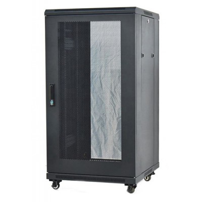POWERTECH επιδαπέδια καμπίνα rack 19" NETW-0002, 600 x 800 x 1166mm, 22U