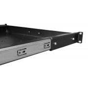 POWERTECH πτυσσόμενο ράφι για rack 19" NETW-0020, βάθος 740mm, μαύρο