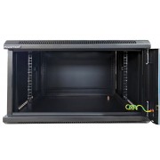 POWERTECH επιτοίχια καμπίνα rack 19" NETW-0037, 600 x 450 x 370mm, 6U