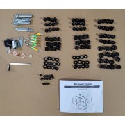 POWERTECH επιτοίχια καμπίνα rack 19" NETW-0037, 600 x 450 x 370mm, 6U