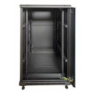POWERTECH επιδαπέδια καμπίνα rack 19" NETW-0040, 600 x 800 x 1166mm, 22U