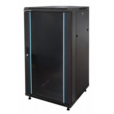 POWERTECH επιδαπέδια καμπίνα rack 19" NETW-0040, 600 x 800 x 1166mm, 22U