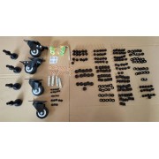 POWERTECH επιδαπέδια καμπίνα rack 19" NETW-0040, 600 x 800 x 1166mm, 22U