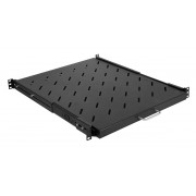 POWERTECH πτυσσόμενο ράφι για rack 19" NETW-0041, βάθος 570mm, μαύρο