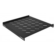 POWERTECH σταθερό ράφι για rack 19" NETW-0043, βάθος 475mm, μαύρο