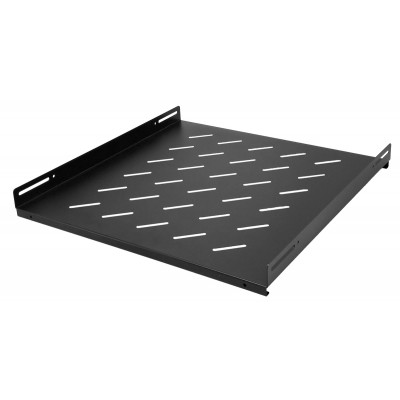 POWERTECH σταθερό ράφι για rack 19" NETW-0043, βάθος 475mm, μαύρο