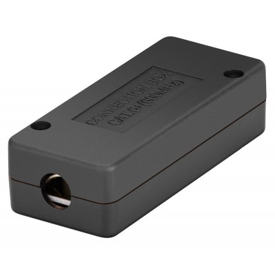 POWERTECH κυτίο σύνδεσης καλωδίων δικτύου NETW-0051, CAT 6/CAT 7, 600MHz, μαύρο
