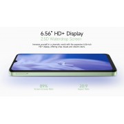 ULEFONE smartphone Note 19, 6.56", 3/32GB, 5000mAh, μαύρο