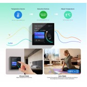 SONOFF smart panel ελέγχου NSPanel Pro, οθόνη αφής, Wi-Fi, Zigbee, μαύρο