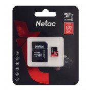 NETAC κάρτα μνήμης MicroSDXC P500 Extreme Pro, 128GB, 100MB/s, Class 10