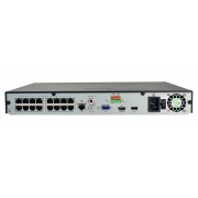 UNIARCH NVR καταγραφικό NVR-216S2-P16, H.265/H.264, 8MP, 16 κανάλια PoE