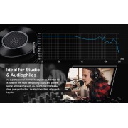 ONEODIO headset Monitor 60, 6.35mm & 3.5mm σύνδεση, Hi-Res, 50mm, μαύρο