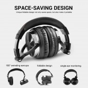 ONEODIO headset Studio Pro 20, 6.35mm & 3.5mm σύνδεση, Hi-Fi 50mm, μαύρο