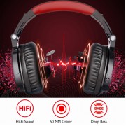 ONEODIO headphones Studio Pro M, ενσύρματα/ασύρματα, Hi-Fi, 50mm, μαύρο