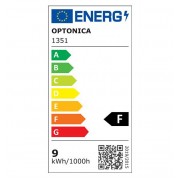 OPTONICA LED λάμπα A60 1351, 8.5W, 6000K, E27, 806lm
