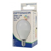 OPTONICA LED λάμπα G45 1402, 5.5W, 4500K, E14, 450lm