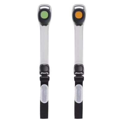 EMOS LED armband P4713, 2 λειτουργίες, 10lm, πράσινο & πορτοκαλί, 1τμχ