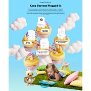 TECLAST tablet P85 Kids, 8", 3/64GB, Android 15, 5000mAh, ροζ