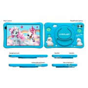 TECLAST tablet P85T Kids, 8" HD, 4/64GB, Android 14, 5000mAh, μπλε