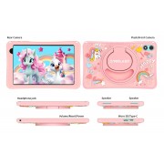 TECLAST tablet P85T Kids, 8" HD, 4/64GB, Android 14, 5000mAh, ροζ