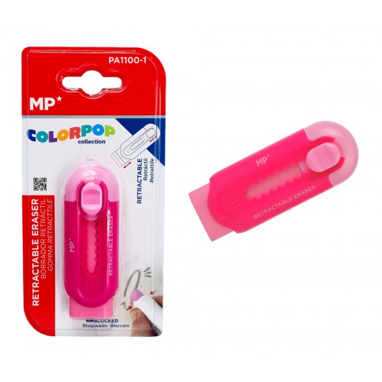 MP πτυσσόμενη γόμα για μολύβι PA1100-1, ροζ MP πτυσσόμενη γόμα για μολύβι PA1100-1, ροζ