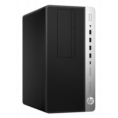 HP PC ProDesk 600 G5 MT, Refurbished Grade A Repainted, i7-9700, 8/256GB SSD, DVD, FreeDOS