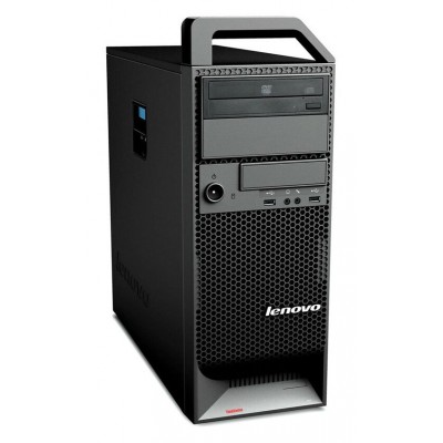 LENOVO PC ThinkCentre S30 MT, Refurbished Grade A Repainted, E5-1620, 8GB, 1TB, Nvidia Quadro 2000, DVD, FreeDOS