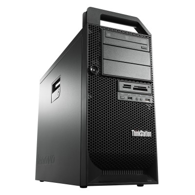 LENOVO WorkStation D30, Refurbished Grade A Repainted, 2x E5-2640, 8/2TB HDD, DVD, QUADRO 2000, FreeDOS