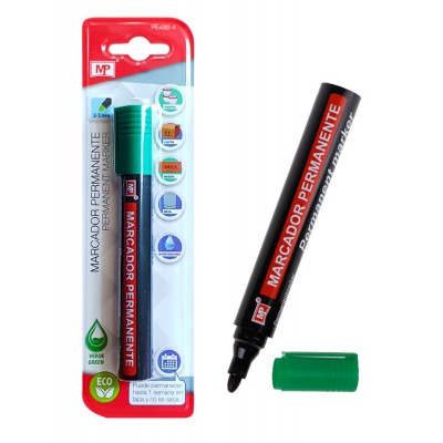 MP ανεξίτηλος μαρκαδόρος PE486-4, 2-3mm, πράσινος